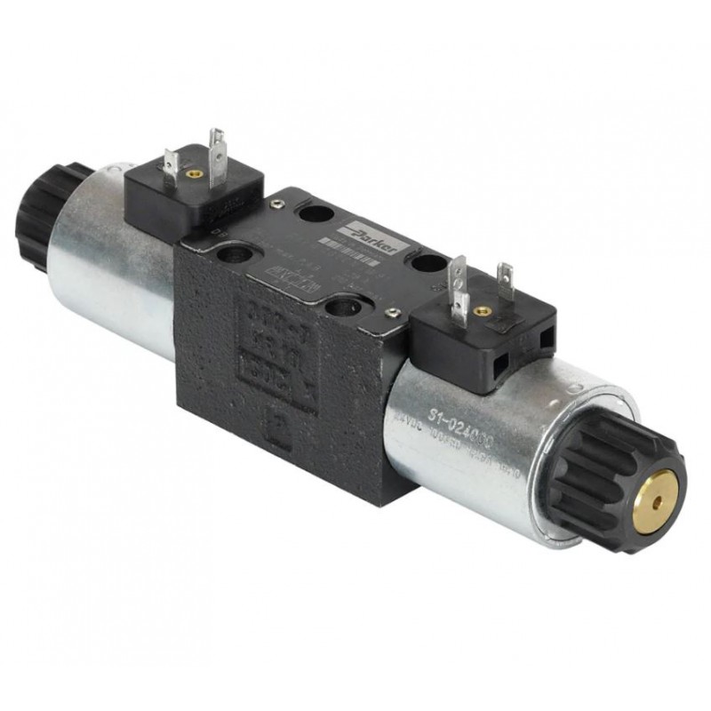 Vanne De Régulation Direction Hydraulique 4 Bobines 13 GPM 250 Bar - Valve Commande Manuelle