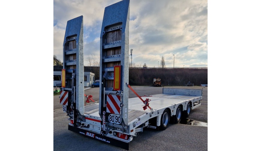 DISPONIBLE - Remorque MAX TRAILER MAX300 3 essieux